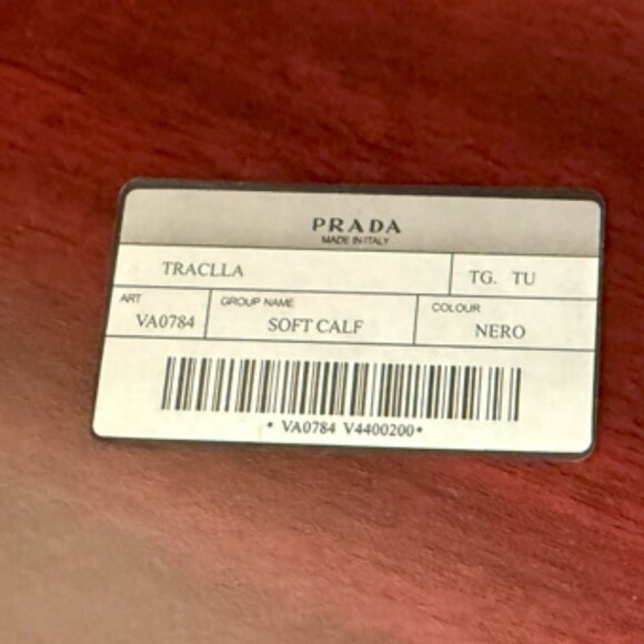 Prada Traclla Soft Calf Black Messenger Bag - Picture 9 of 10